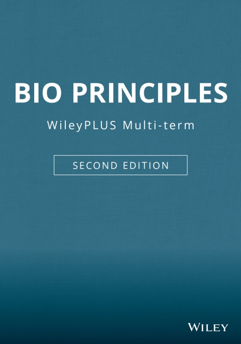 Cover image for book BIO Principles, 2nd Edition WileyPLUS Multi-term