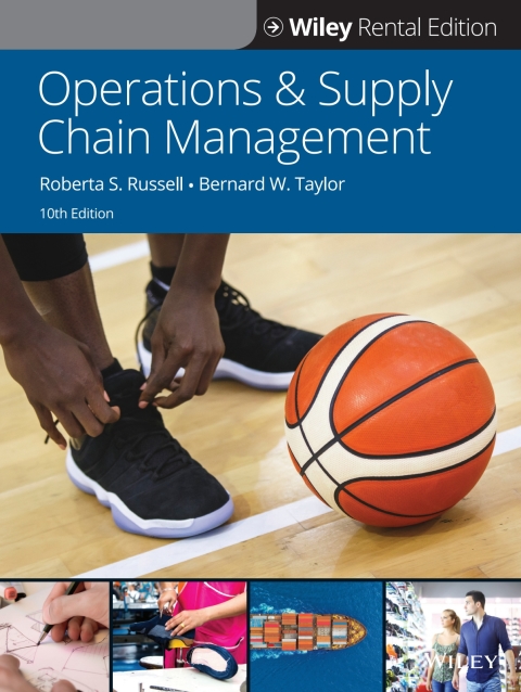 Cover image for book Operations and Supply Chain Management, 10th Edition WileyPLUS Single-term