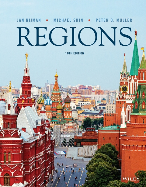 Cover image for book Geography: Realms, Regions, and Concepts, WileyPLUS Single-term