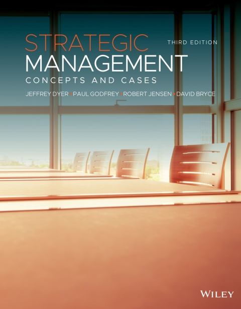 Cover image for book Strategic Management, WileyPLUS Single-term