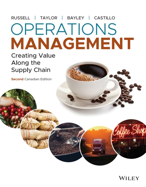 Cover image for book Operations Management, 2nd Canadian Edition WileyPLUS Single-term