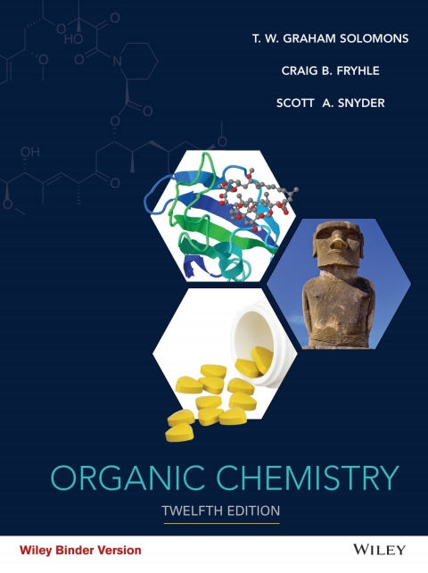 Cover image for book Organic Chemistry, Twelfth Edition WileyPLUS Single-term