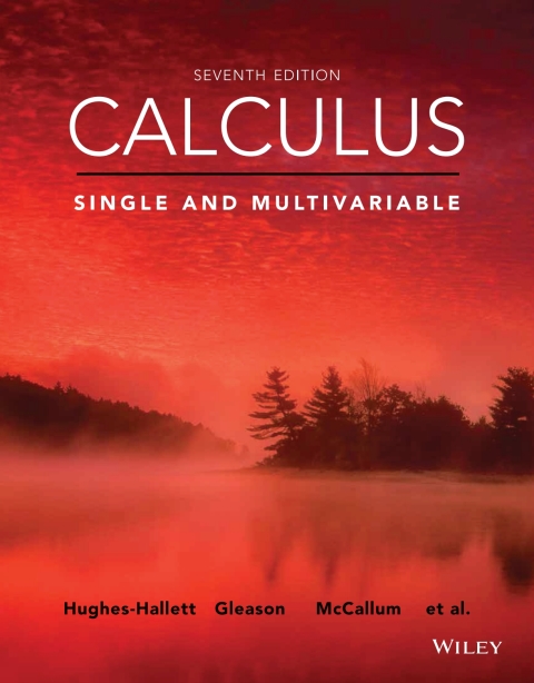 Cover image for book Calculus: Single and Multivariable Seventh Edition WileyPLUS Single-term