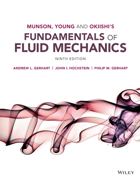 Cover image for book Fundamentals of Fluid Mechanics, WileyPLUS Single-term