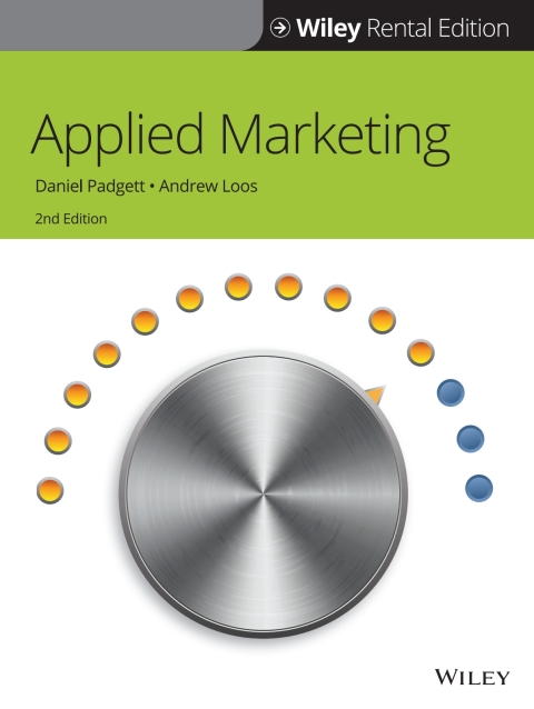 Cover image for book Applied Marketing, Second Edition WileyPLUS Single-term