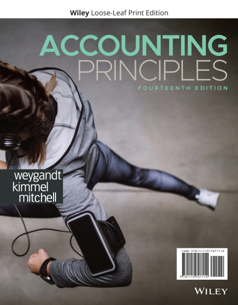 Cover image for book Accounting Principles, WileyPLUS Single-term