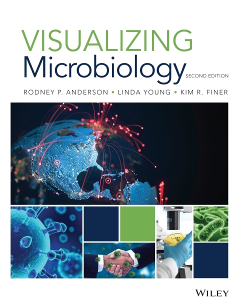 Cover image for book Visualizing Microbiology, Second Edition WileyPLUS Single-term
