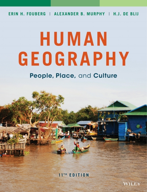 Cover image for book Human Geography: People, Place, and Culture, WileyPLUS Single-term