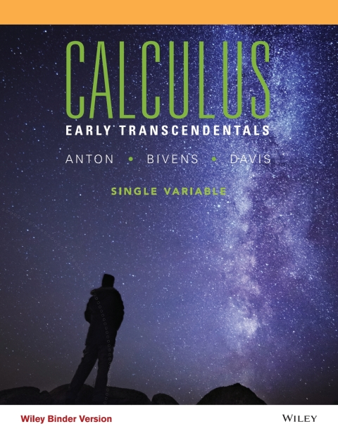Cover image for book Calculus Early Transcendental Single Variable Eleventh Edition WileyPLUS Single-term