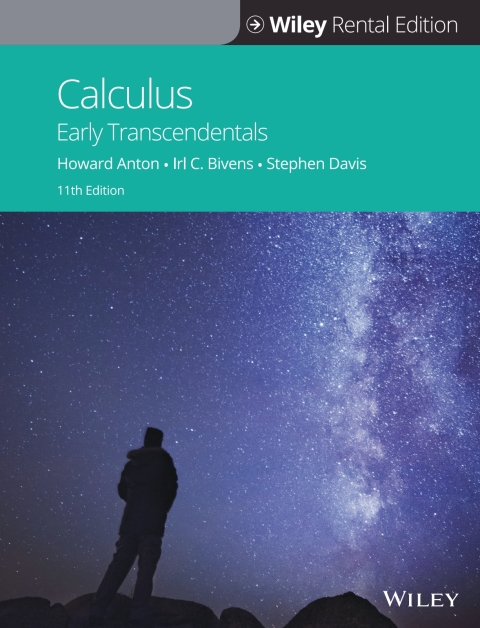 Cover image for book Calculus Early Transcendentals 11th Edition WileyPLUS Single-term