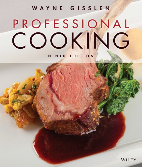 Cover image for book Professional Cooking, Ninth Edition WileyPLUS Single-term