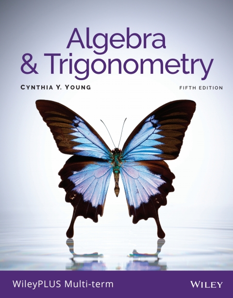 Cover image for book Algebra and Trigonometry, WileyPLUS Multi-term