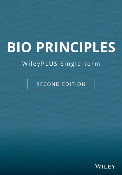 Cover image for book BIO Principles, 2nd Edition WileyPLUS Single-term