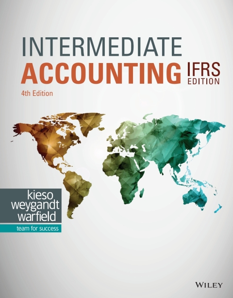 Cover image for book Intermediate Accounting IFRS 4th Edition WileyPLUS Single-term