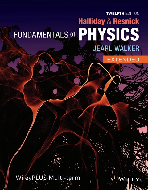 Cover image for book Fundamentals of Physics, 12e WileyPLUS Multi-term