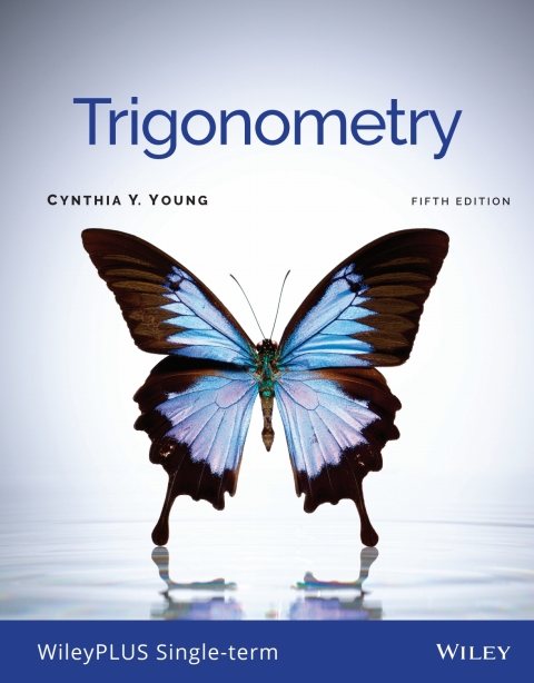 Cover image for book Trigonometry, 5e WileyPLUS Single-term
