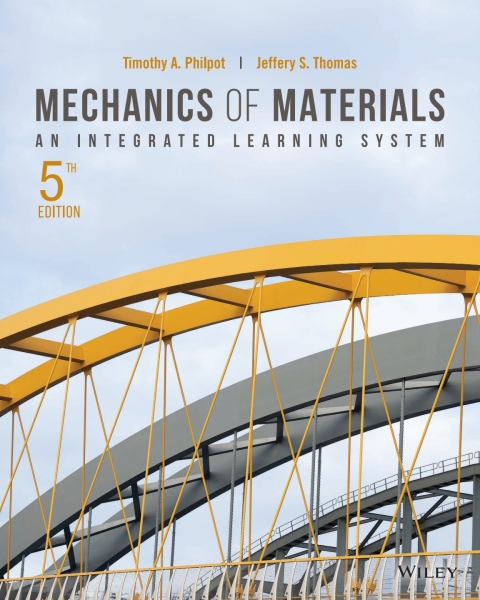 Cover image for book Mechanics of Materials, 5th Edition WileyPLUS Multi-term