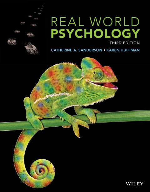 Cover image for book Real World Psychology, 3rd Edition WileyPLUS Multi-term