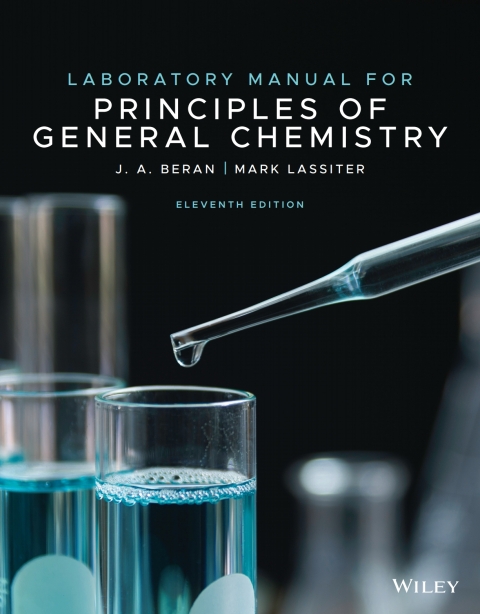 Cover image for book Laboratory Manual for Principles of General Chemistry, WileyPLUS Multi-term