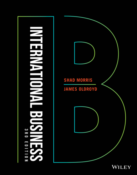 Cover image for book International Business, WileyPLUS Single-term