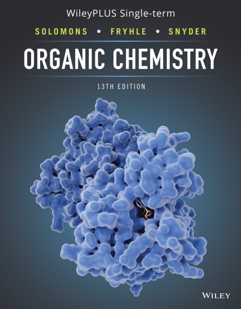 Cover image for book Organic Chemistry, WileyPLUS Single-term