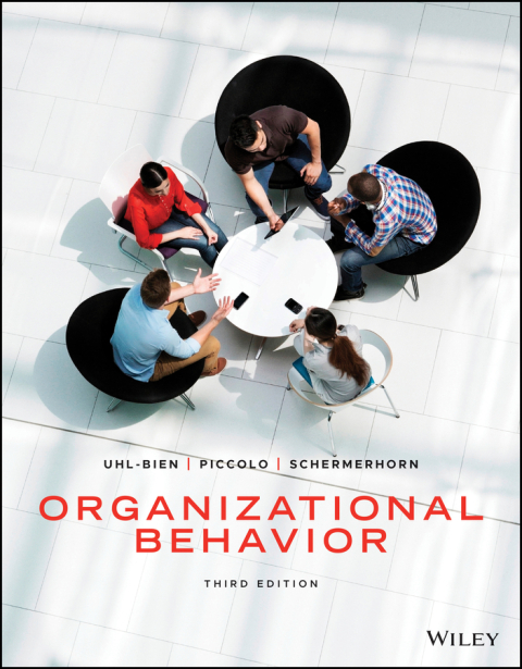 Cover image for book Organizational Behavior, WileyPLUS Single-term