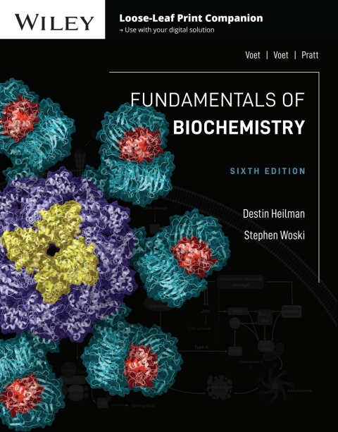 Cover image for book Fundamentals of Biochemistry, WileyPLUS Multi-term