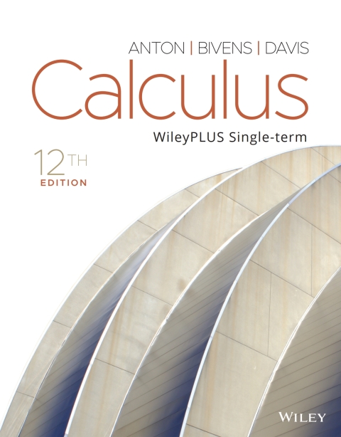 Cover image for book Calculus, WileyPLUS Single-term