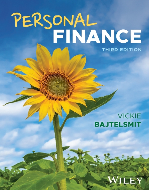 Cover image for book Personal Finance, WileyPLUS Single-term