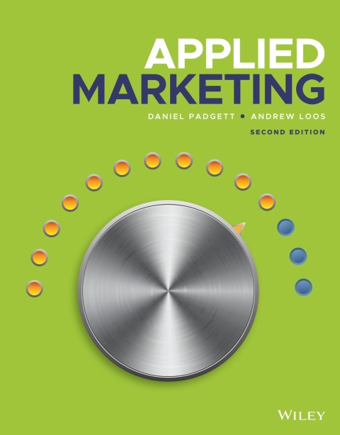 Cover image for book Applied Marketing, WileyPLUS Multi-term