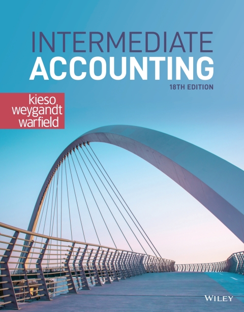 Cover image for book Intermediate Accounting, with Data Analytics for Accounting 1e WileyPLUS Single-term