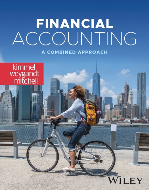 Cover image for book Financial Accounting: A Combined Approach, WileyPLUS Multi-term