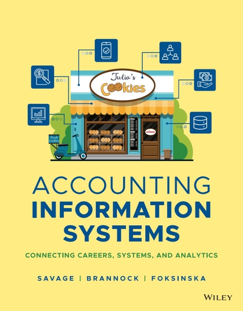 Cover image for book Accounting Information Systems: Connecting Careers, Systems, and Analytics, with Data Analytics for Accounting WileyPLUS Multi-term