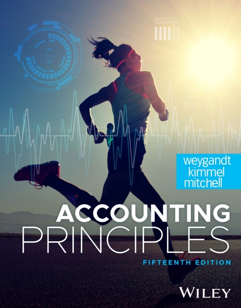 Cover image for book Accounting Principles, WileyPLUS Single-term