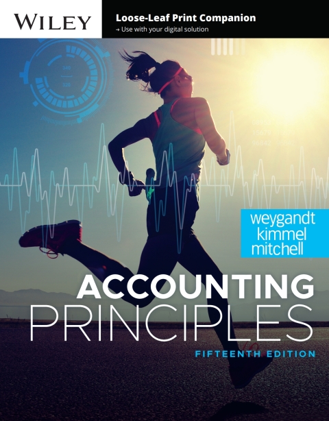 Cover image for book Accounting Principles, WileyPLUS Multi-term
