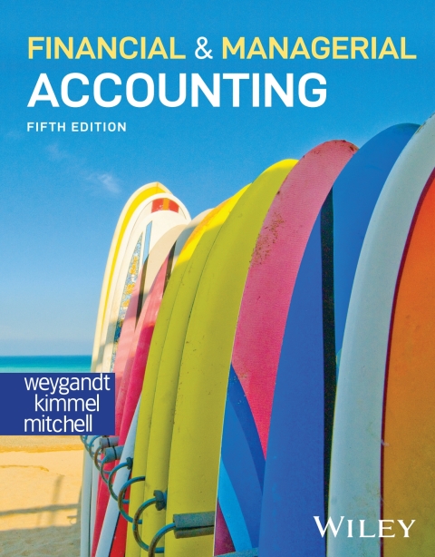 Cover image for book Financial and Managerial Accounting, WileyPLUS Single-term