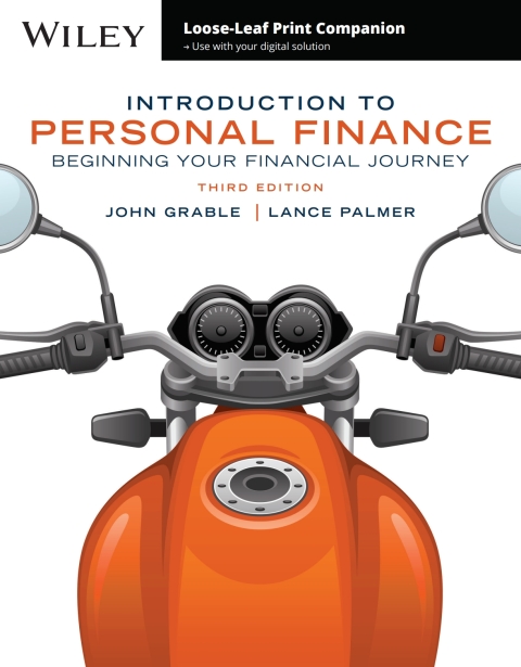 Cover image for book Introduction to Personal Finance, 3e with You Got This! 1e WileyPLUS Single-term
