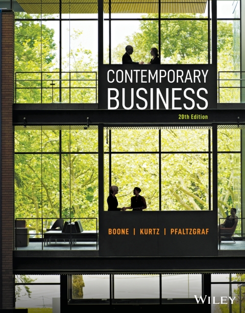 Cover image for book Contemporary Business with You Got This! WileyPLUS Single Term