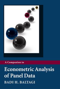 Cover image: A Companion to Econometric Analysis of Panel Data 1st edition 9780470744031
