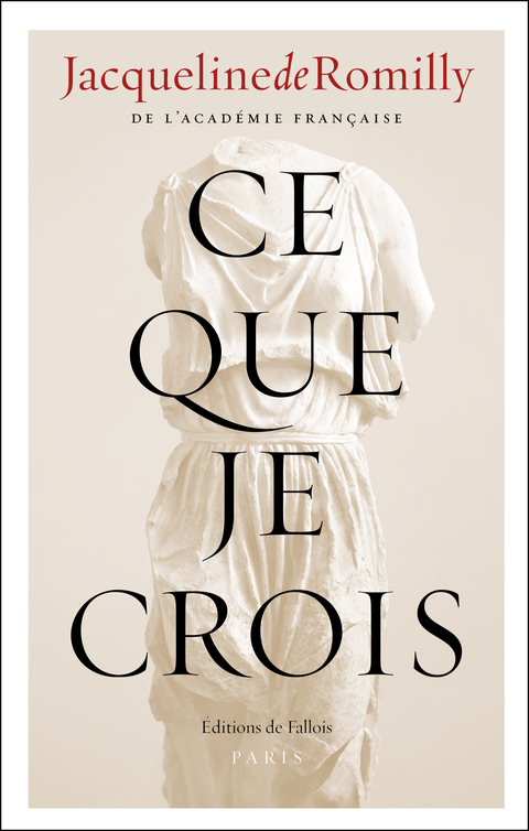 Cover image for book Ce que je crois