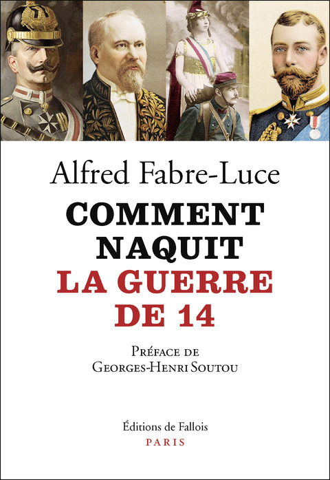 Cover image for book Comment naquit la guerre de 14