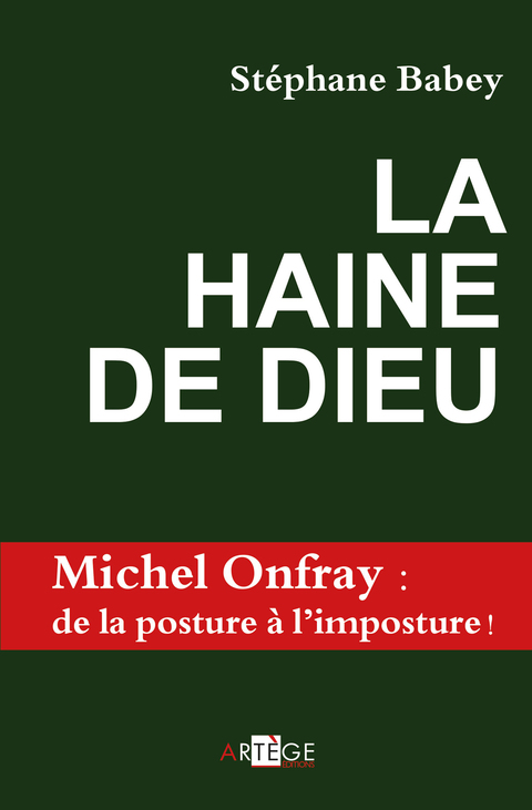 Cover image for book La haine de Dieu
