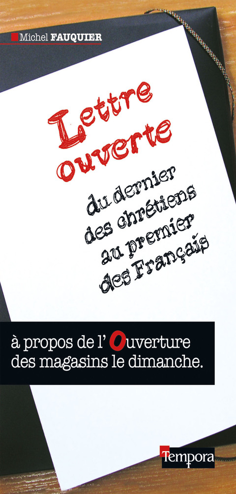 Cover image for book Lettre ouverte  du dernier des chrétiens au premier des Français