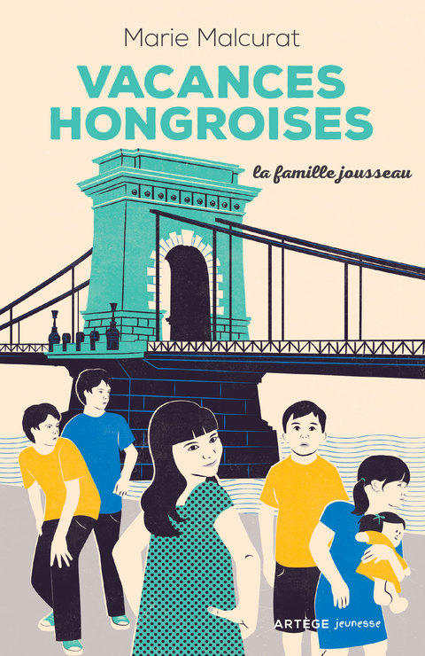 Cover image for book La famille Jousseau. Vacances hongroises