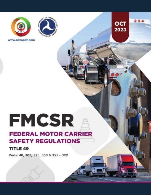 Cover image for book Federal Motor Carrier Safety Regulations (FMCSR) October 2023