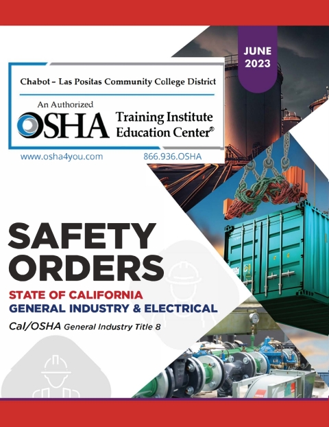 Cover image for book Chabot Las Positas CAL/OSHA General Industry - June 2023