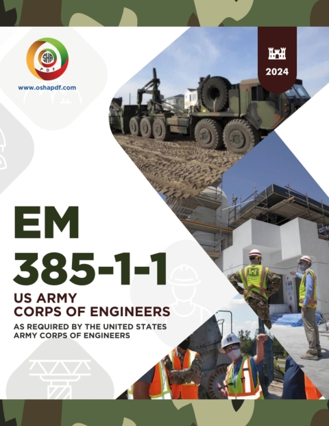 Cover image for book EM 385 1-1 2024 Edition - Safety and Health Requirements
