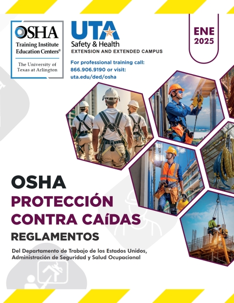 Cover image for book UTA - Spanish OSHA Fall Protection Regulations Book - January 2025