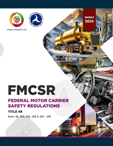 Cover image for book Federal Motor Carrier Safety Regulations (FMCSR) March 2024