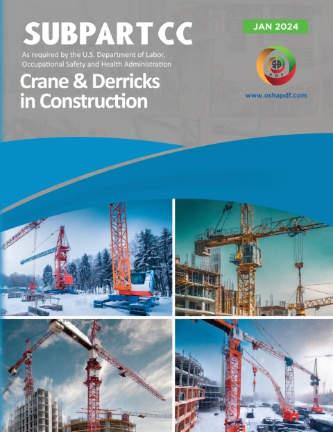 Cover image for book Subpart CC - Crane and Derricks in Construction - January 2024